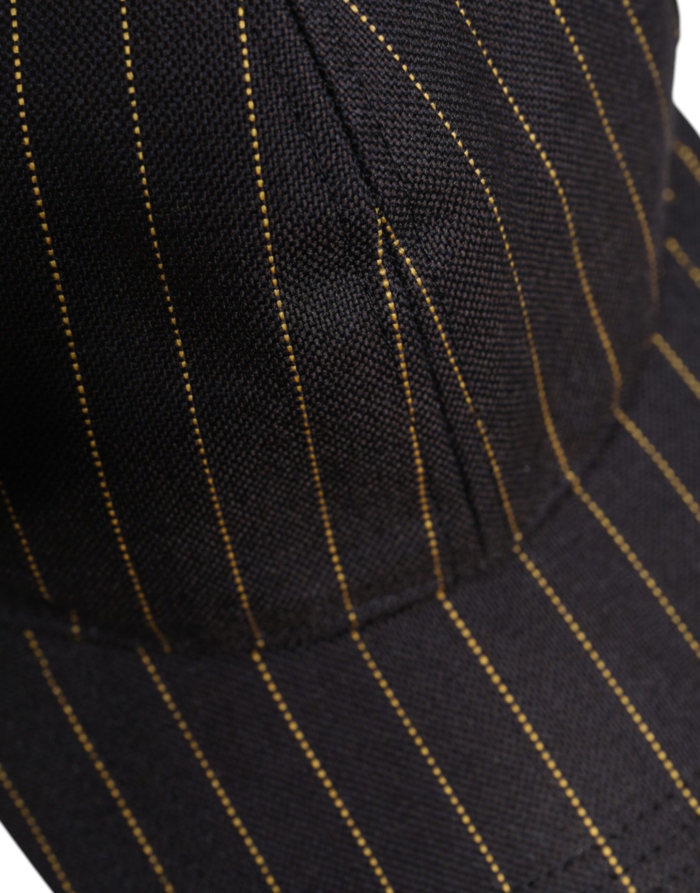 Dolce & Gabbana Brown Stripes Cotton 6 Panels Baseball Cap – 58 cm|M par Dolce & Gabbana | Disponible sur Sandy Store ByNet