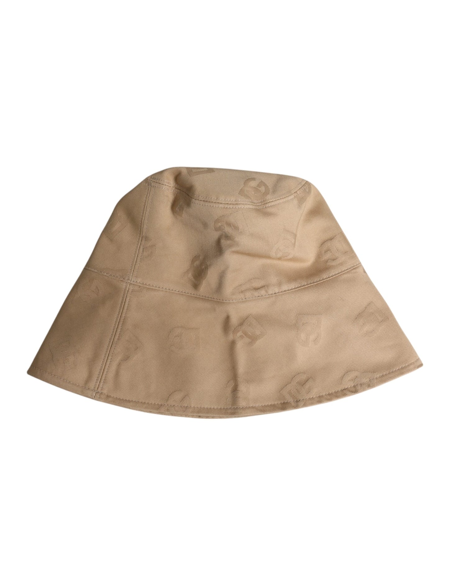 Dolce & Gabbana Beige Logo Monogram Cotton Bucket Cap – 58 cm|M par Dolce & Gabbana | Disponible sur Sandy Store ByNet