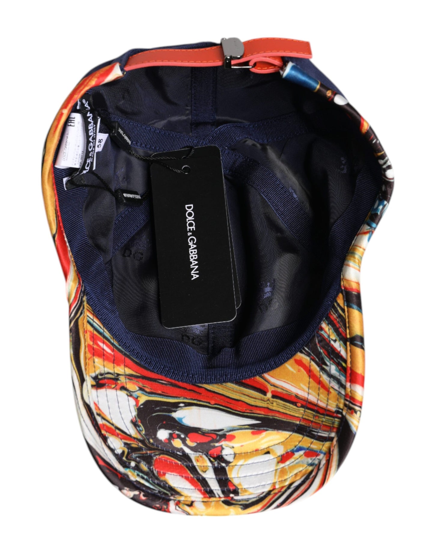 Dolce & Gabbana Blue Cotton 6 Panels Baseball Cap – 58 cm|M par Dolce & Gabbana | Disponible sur Sandy Store ByNet