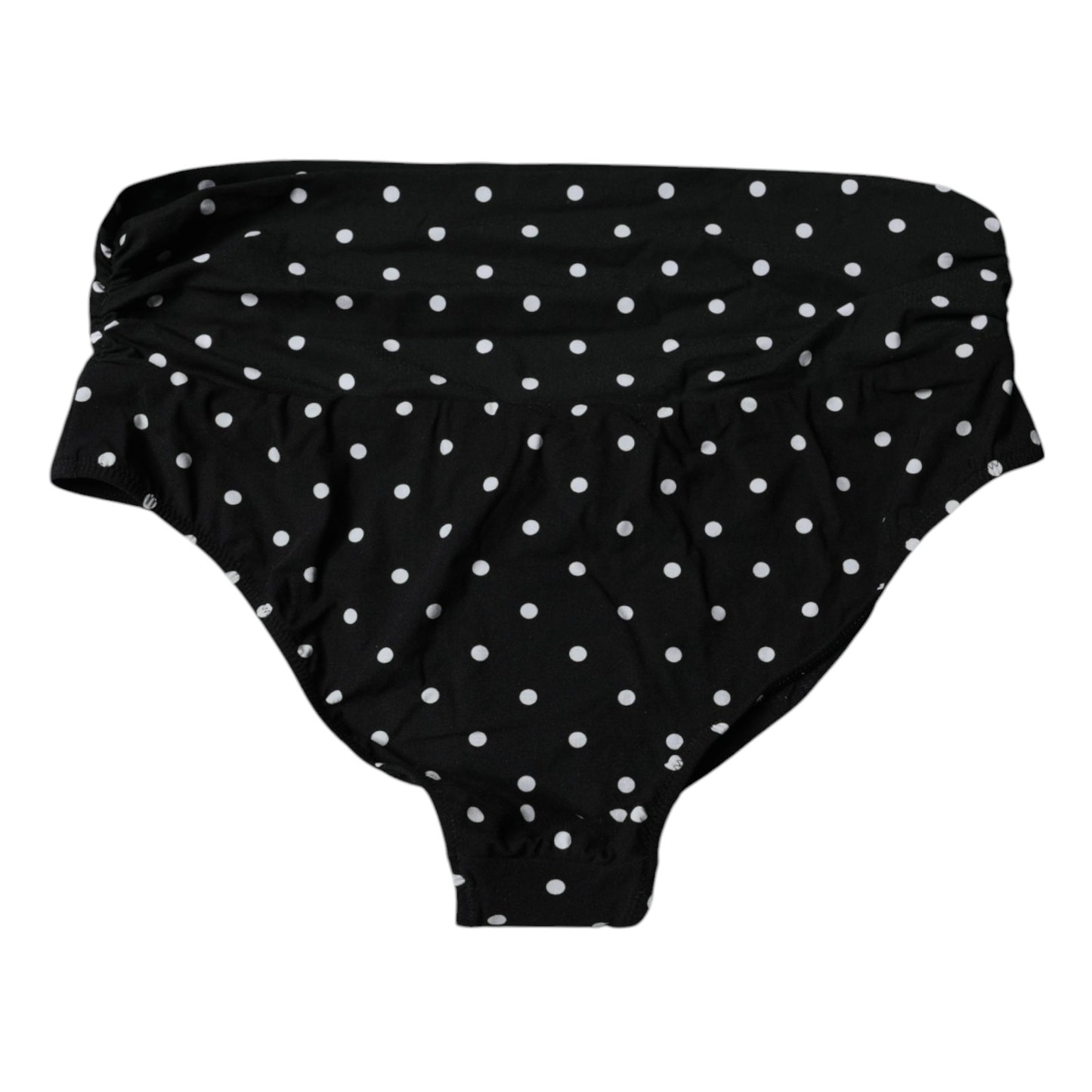 Dolce & Gabbana Black Polka Dot Swimsuit Bikini Bottom Swimwear – IT4 | L par Dolce & Gabbana | Disponible sur Sandy Store ByNet