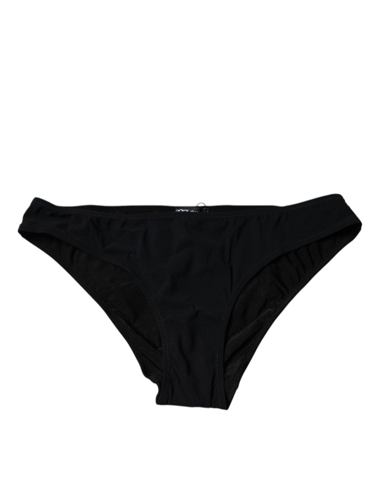 Dolce & Gabbana Black Nylon Stretch Mid Waist Panty Underwear – IT1 | XS par Dolce & Gabbana | Disponible sur Sandy Store ByNet