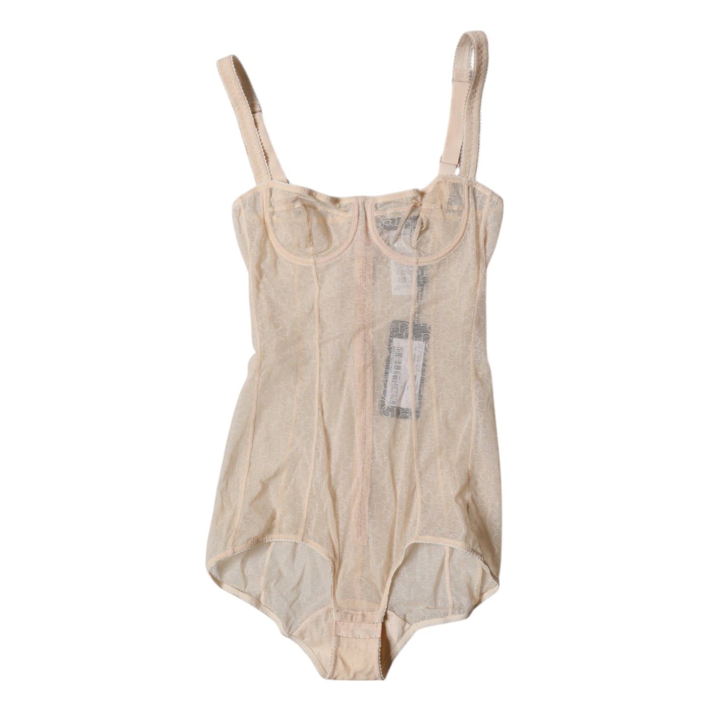 Dolce & Gabbana Sous-vêtements soutien-gorge balconnet en tulle beige
