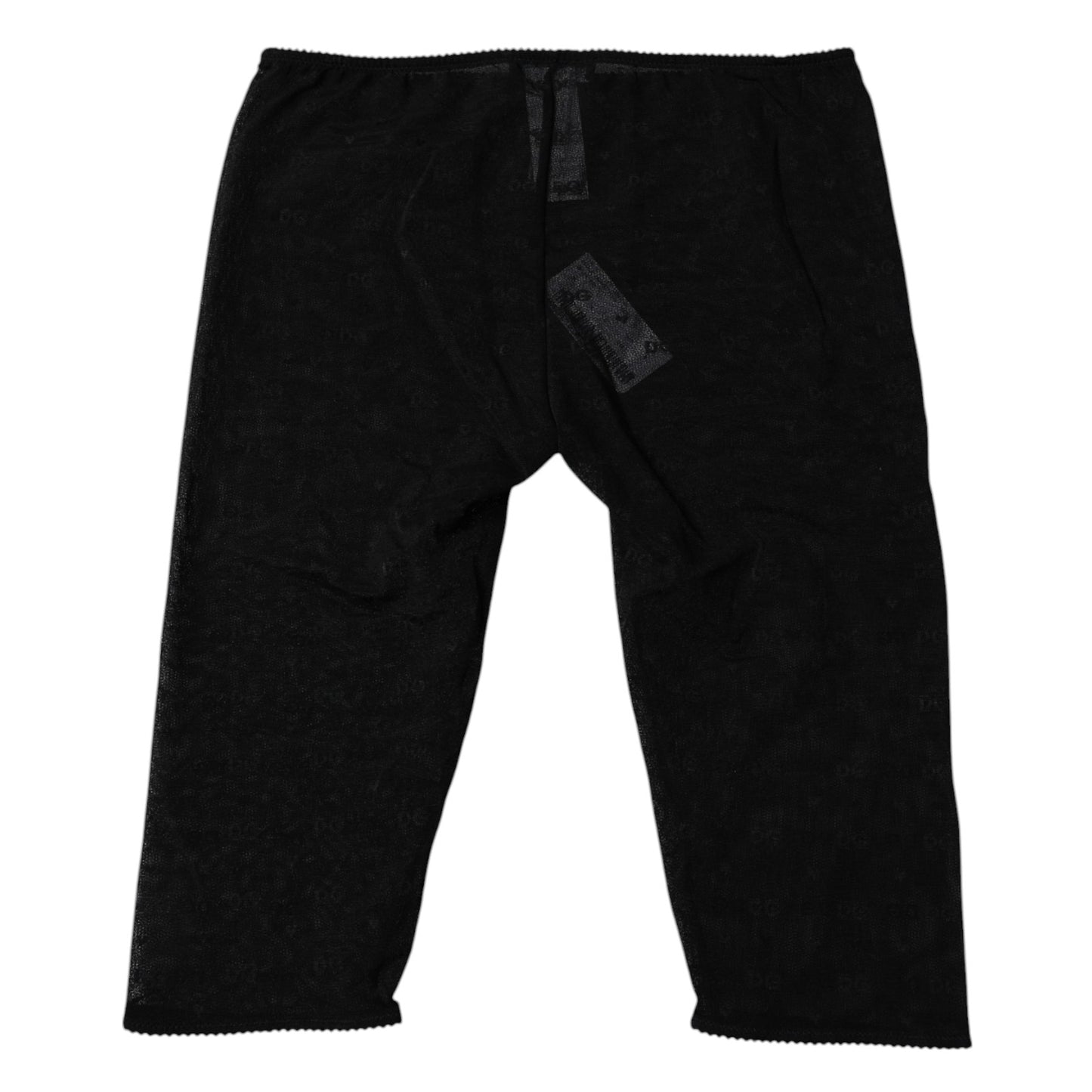 Dolce & Gabbana Black Logo Lace Lingerie Cropped Tight Underwear – IT2 | S par Dolce & Gabbana | Disponible sur Sandy Store ByNet