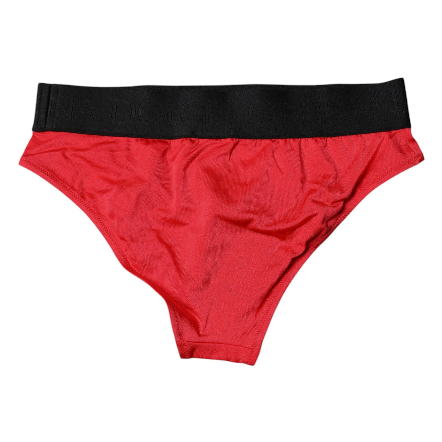Dolce & Gabbana Red Nylon Stretch Mid Waist Panty Underwear – IT2 | S par Dolce & Gabbana | Disponible sur Sandy Store ByNet