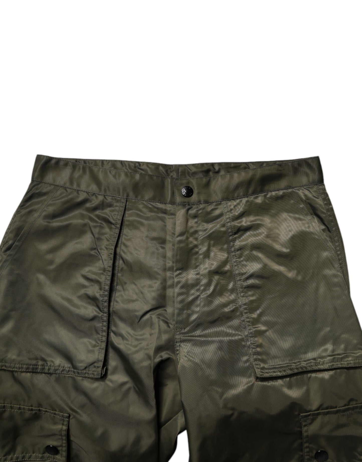 Pantalones cargo de nailon verde oscuro de Dolce & Gabbana