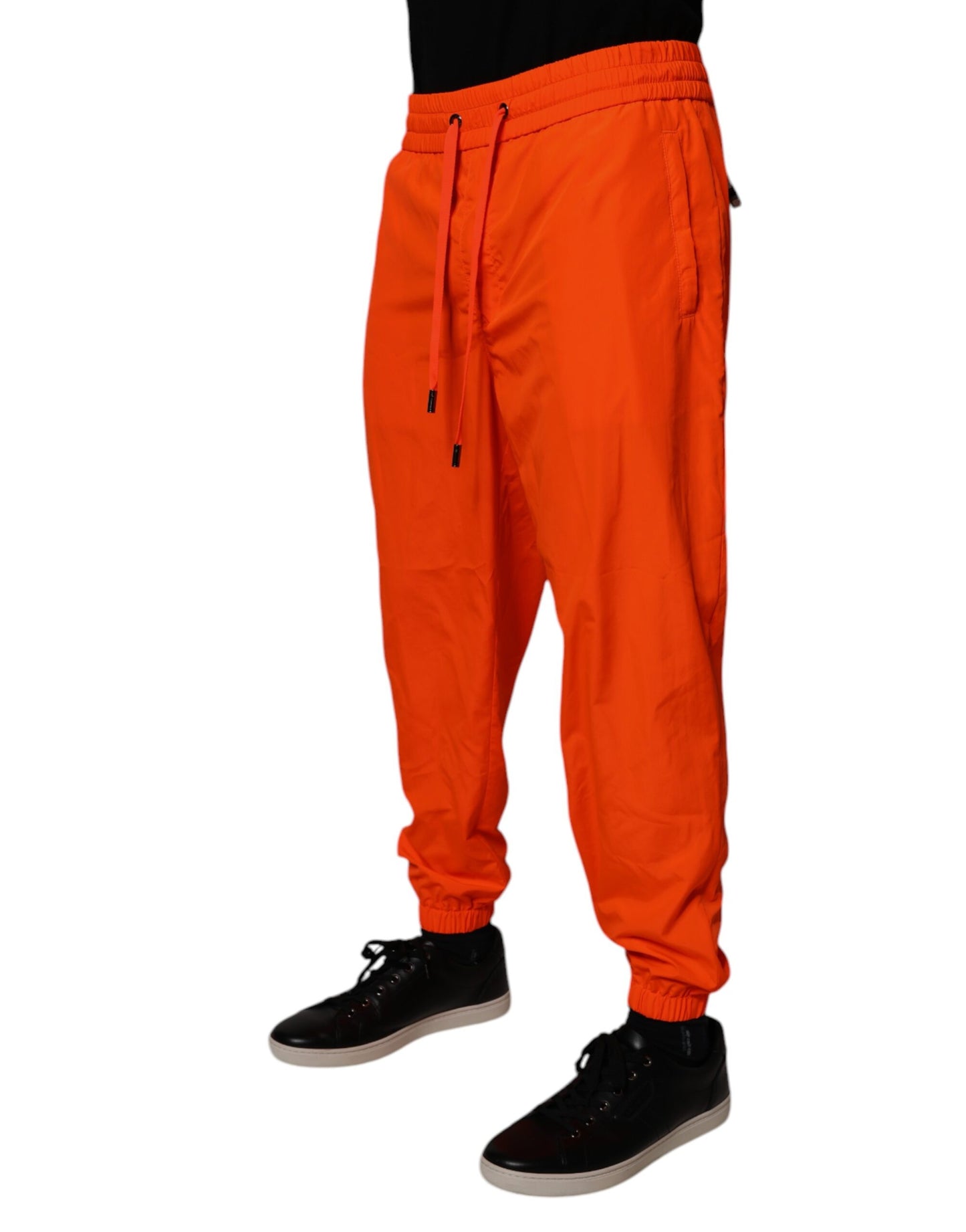 Pantalones deportivos Dolce & Gabbana de poliéster naranja para hombre