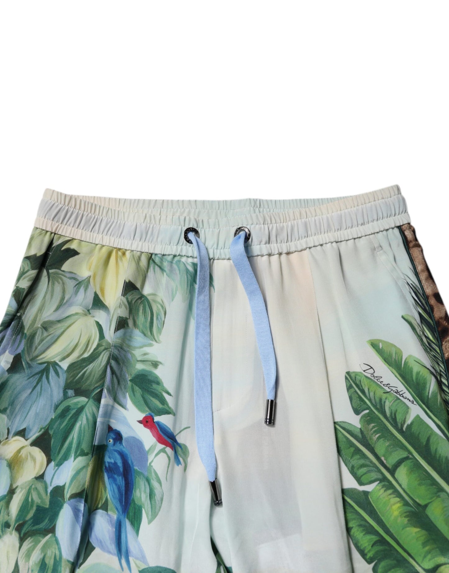 Pantalones deportivos tropicales multicolor de Dolce & Gabbana
