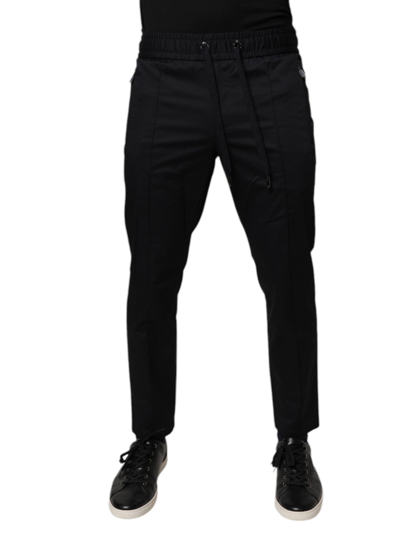 Pantalones deportivos Dolce & Gabbana de algodón azul oscuro para hombre