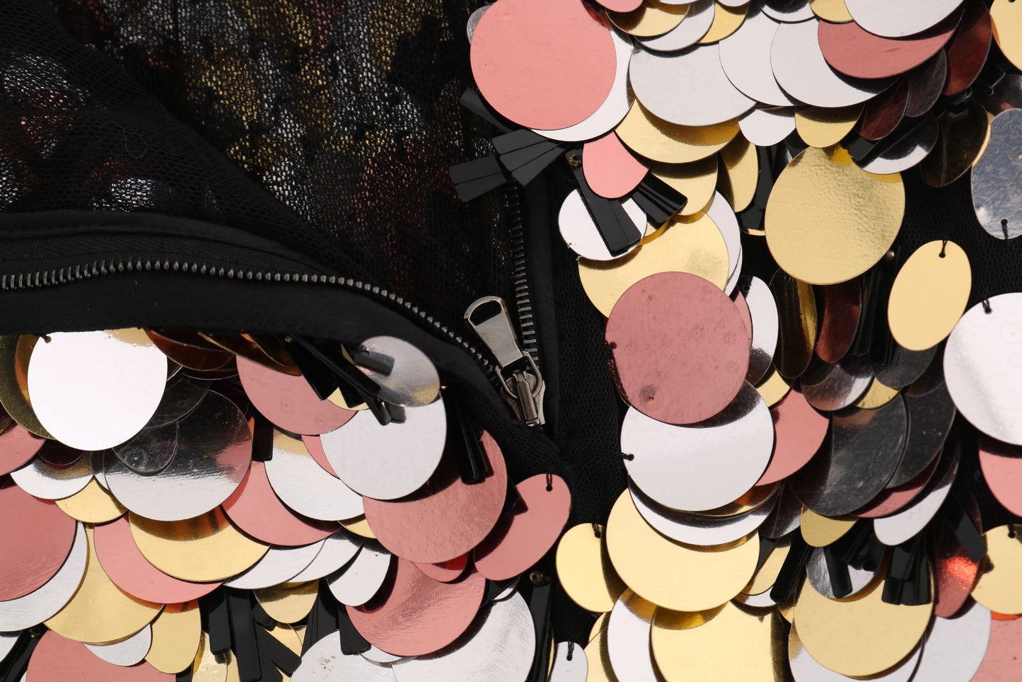Dolce & Gabbana Falda lápiz de cintura alta con adornos de lentejuelas