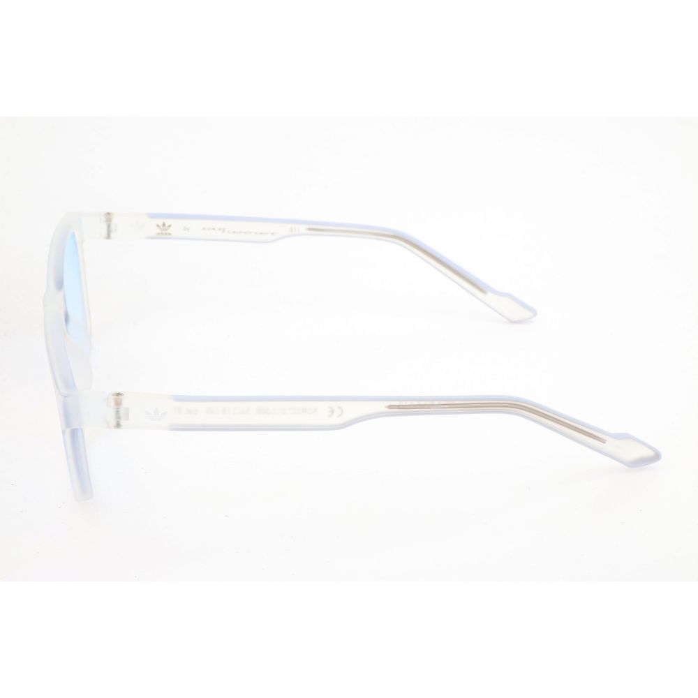 Lunettes de soleil transparentes Adidas en cuir de veau