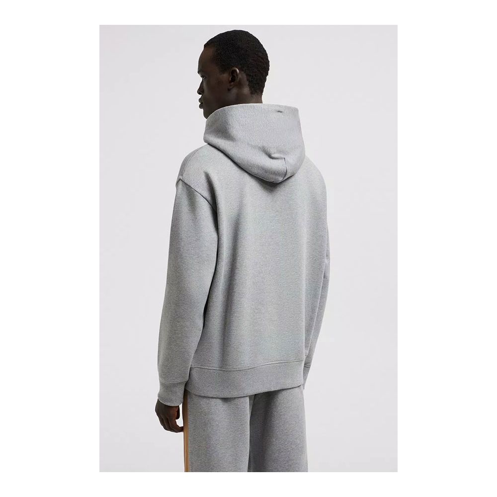 Pull en coton gris Moncler