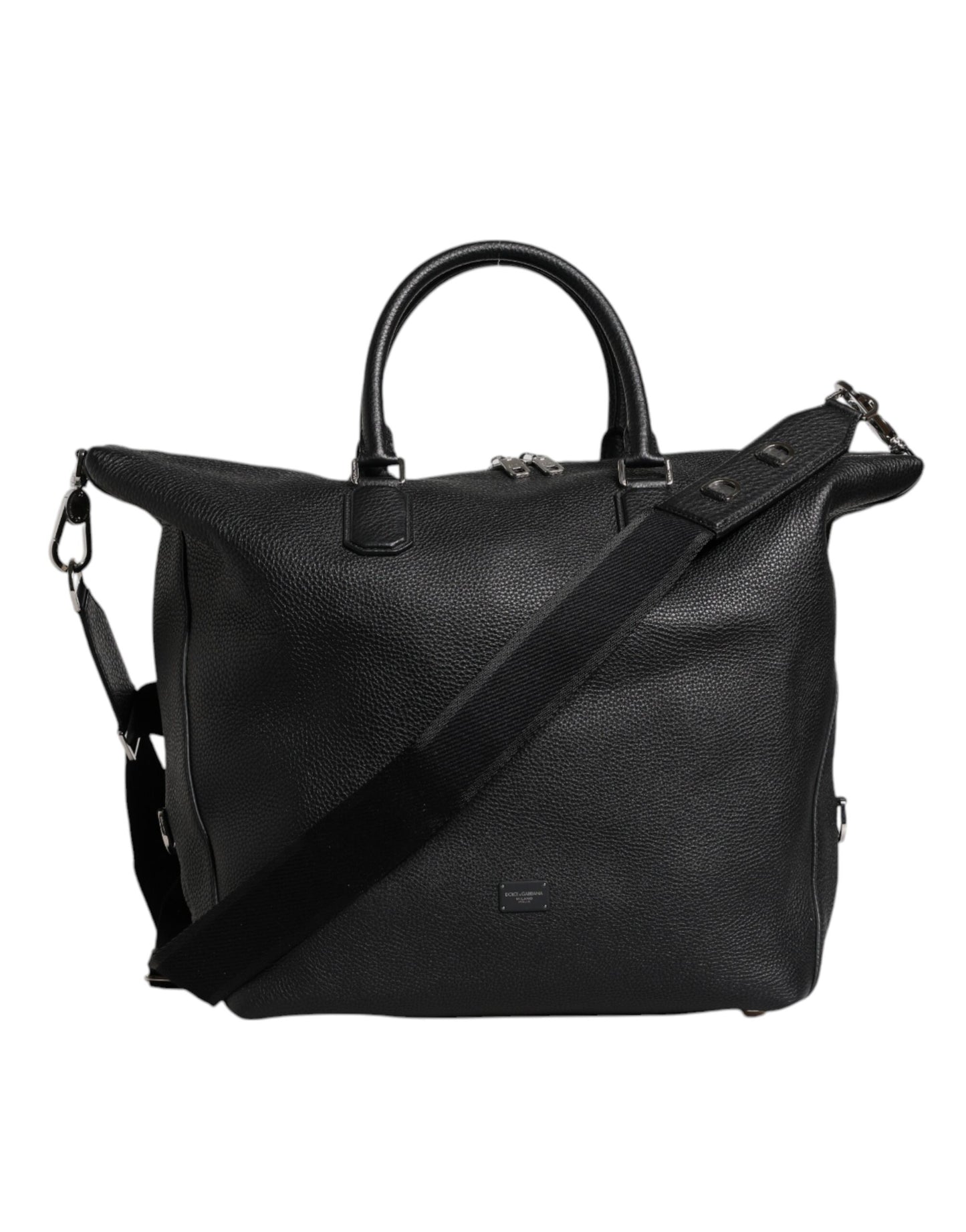 Bolso bandolera Dolce & Gabbana de piel de becerro negra