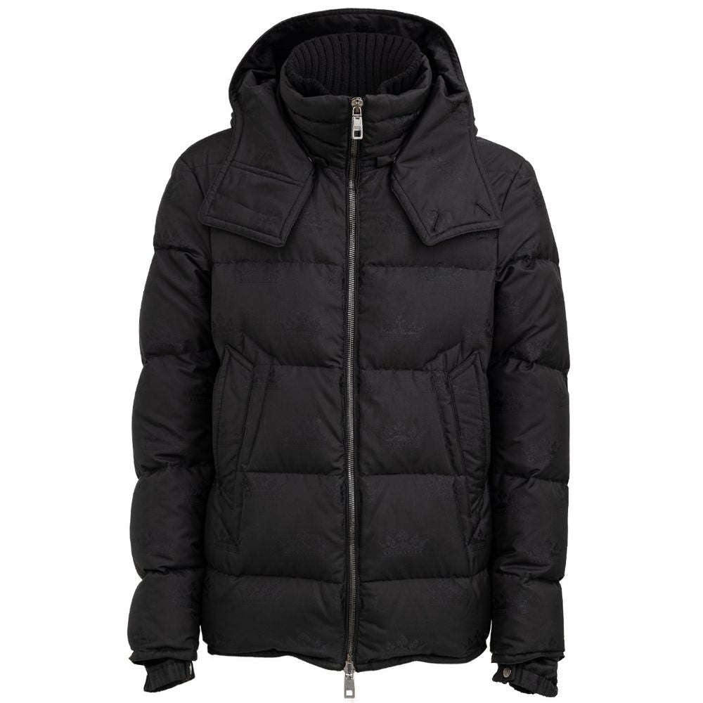 Dolce & Gabbana Chaqueta De Algodón Negra