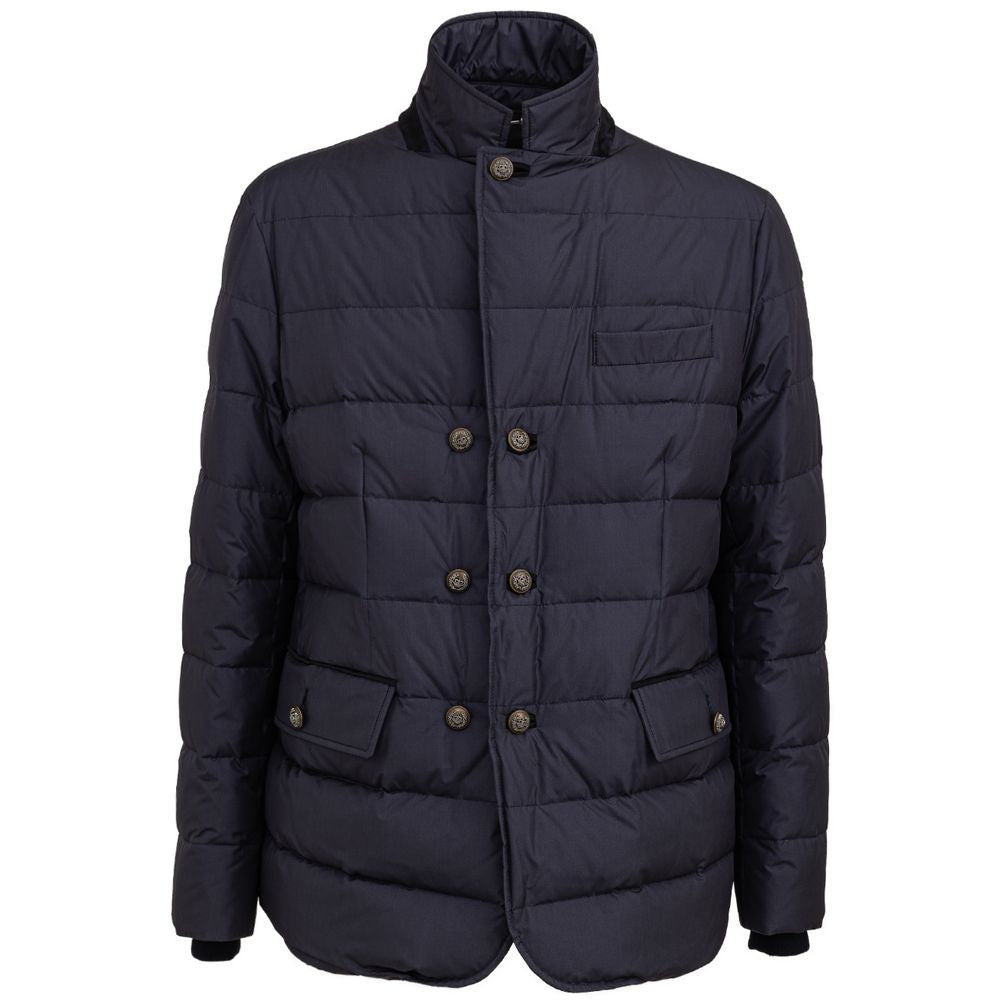 Chaqueta de poliéster azul Dolce & Gabbana