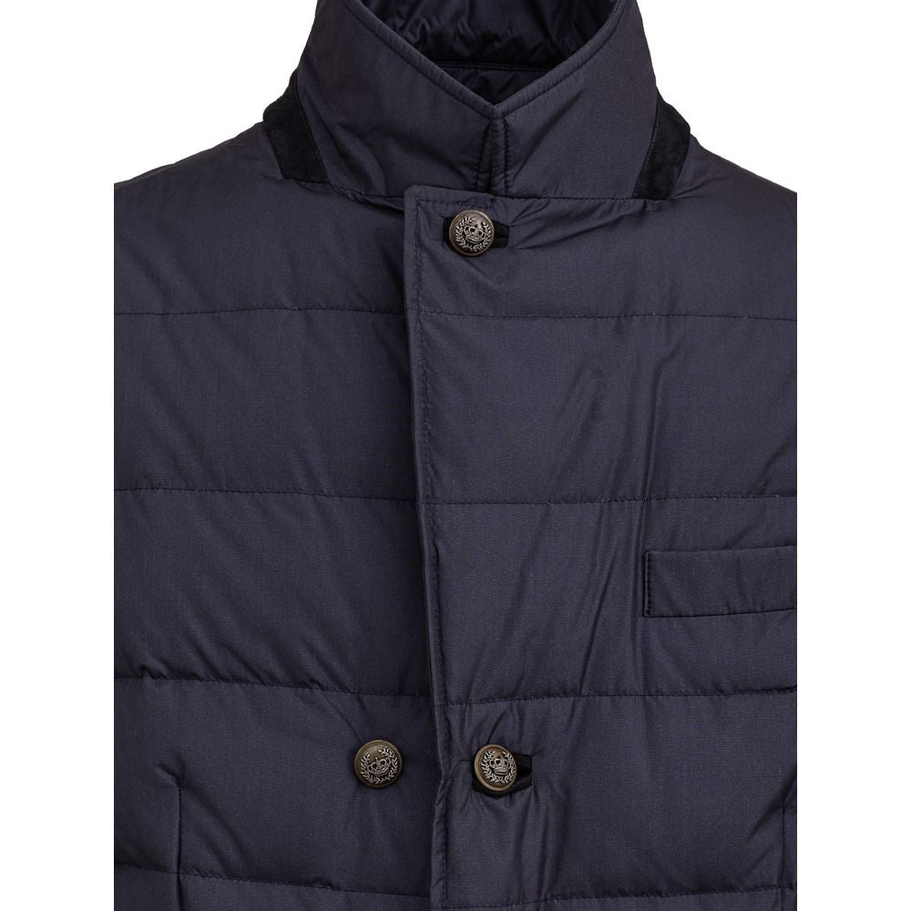 Chaqueta de poliéster azul Dolce & Gabbana