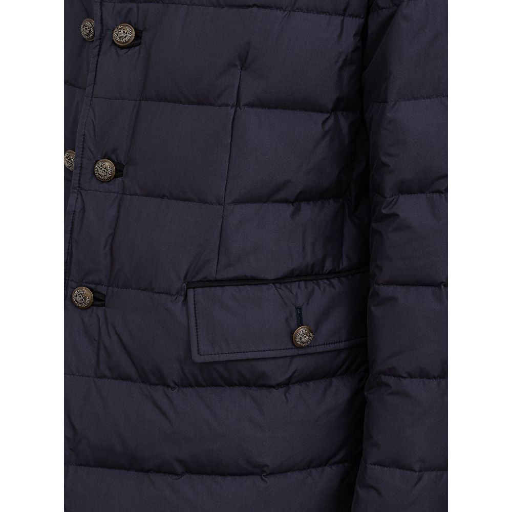 Chaqueta de poliéster azul Dolce & Gabbana