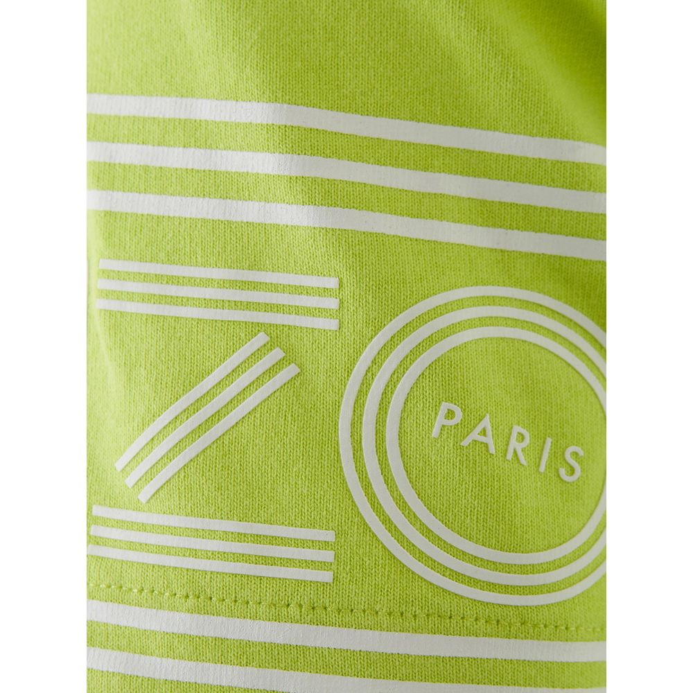 Camiseta Kenzo Sunny de algodón amarilla para hombres con estilo
