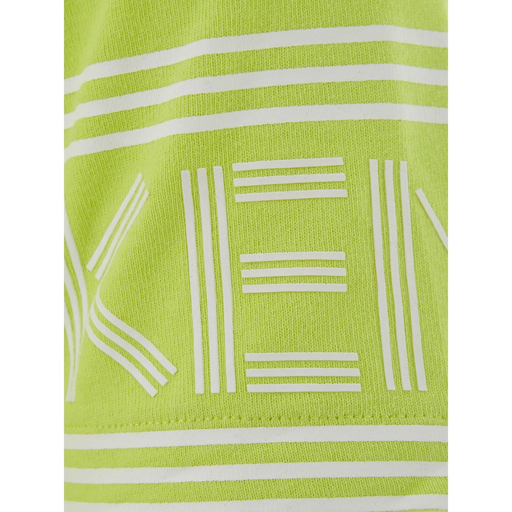 Camiseta Kenzo Sunny de algodón amarilla para hombres con estilo