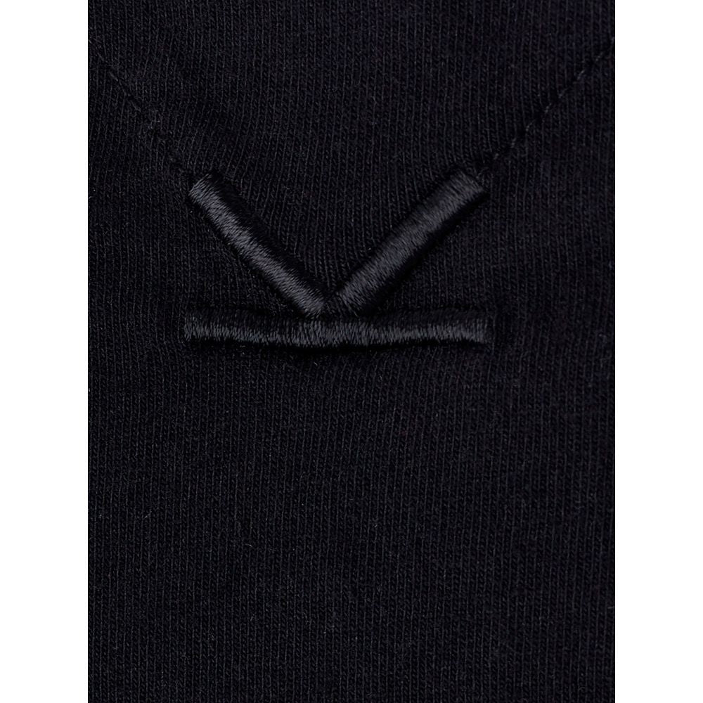 Kenzo Elegante camiseta de algodón en negro atemporal