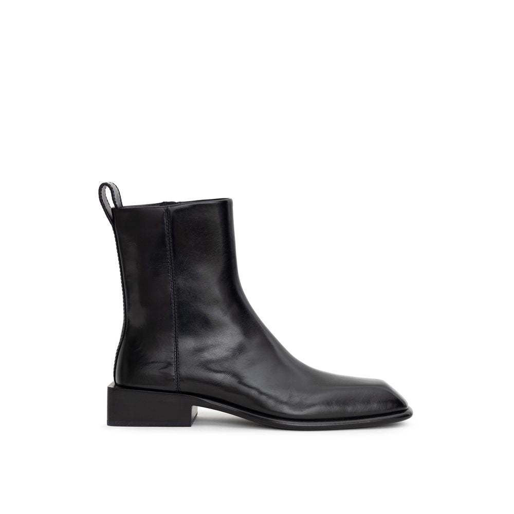 Bottes en cuir noir Alexander Wang