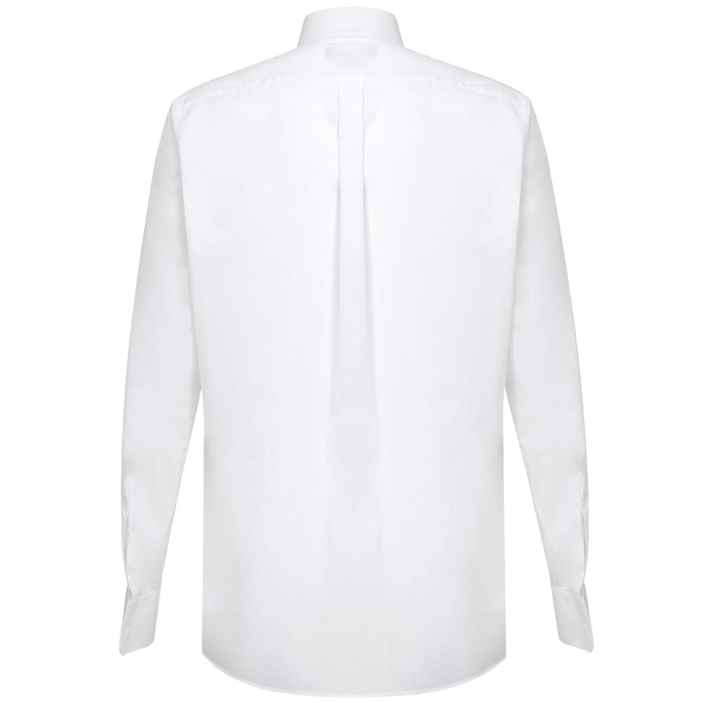 Camisa blanca de algodón Dolce & Gabbana
