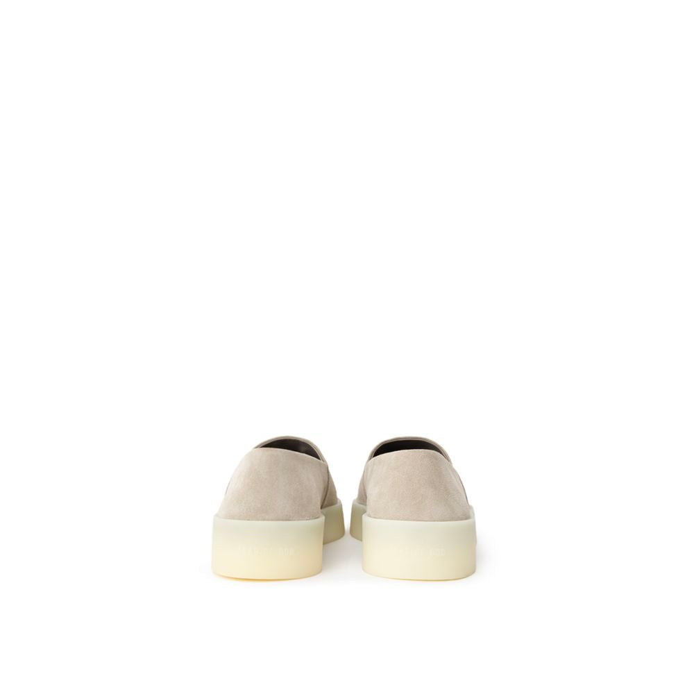 Fear Of God Gray Leather Loafer