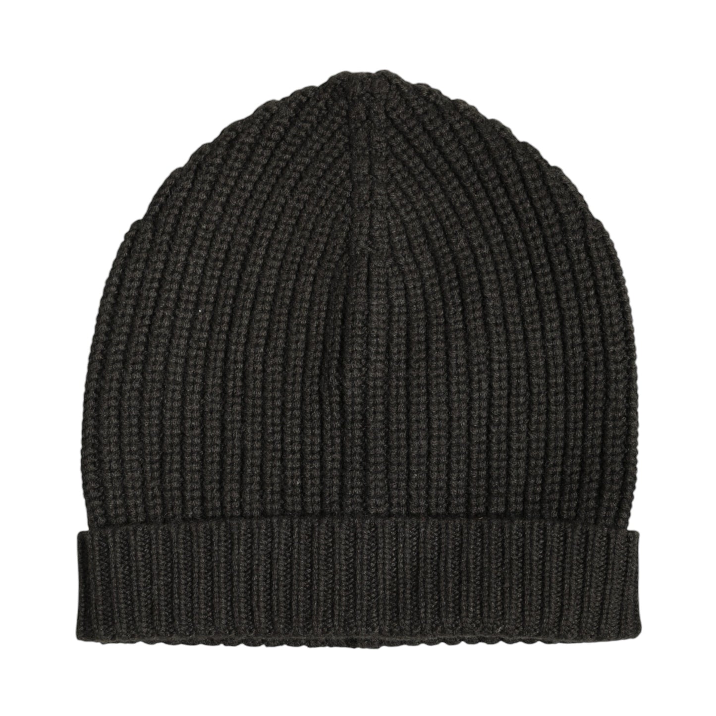 Gorro de invierno de punto de cachemira gris oscuro de Dolce & Gabbana