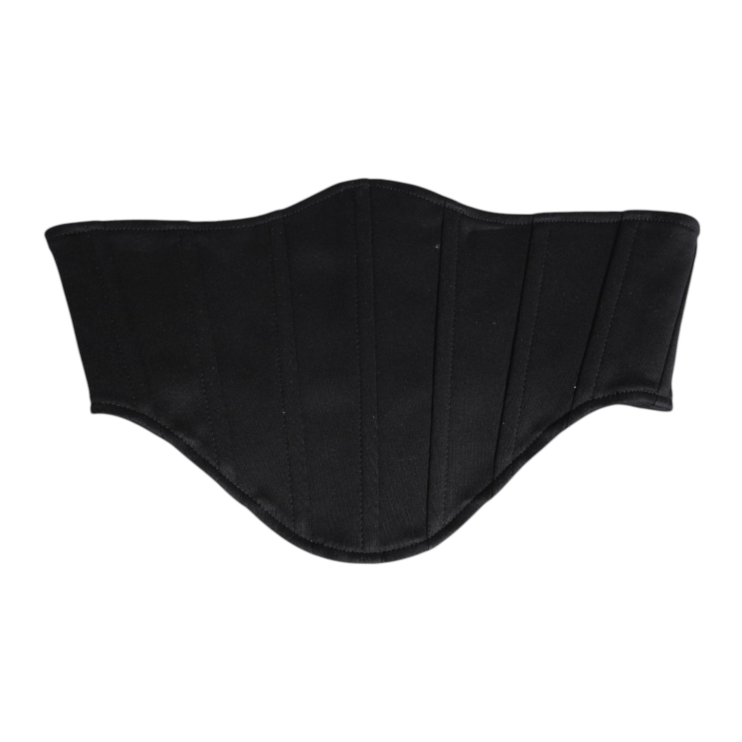Cinturón de esmoquin de algodón negro de Dolce & Gabbana