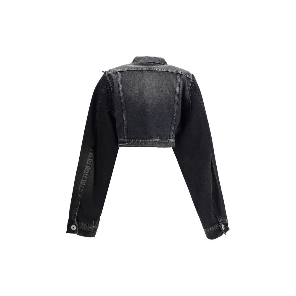 Maison Mihara Yasuhiro Cropped denim Jacket