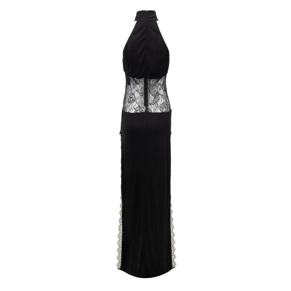 Retrofête Black Viscose Dress