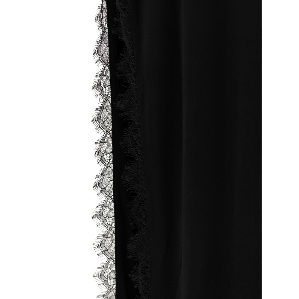 Retrofête Black Viscose Dress