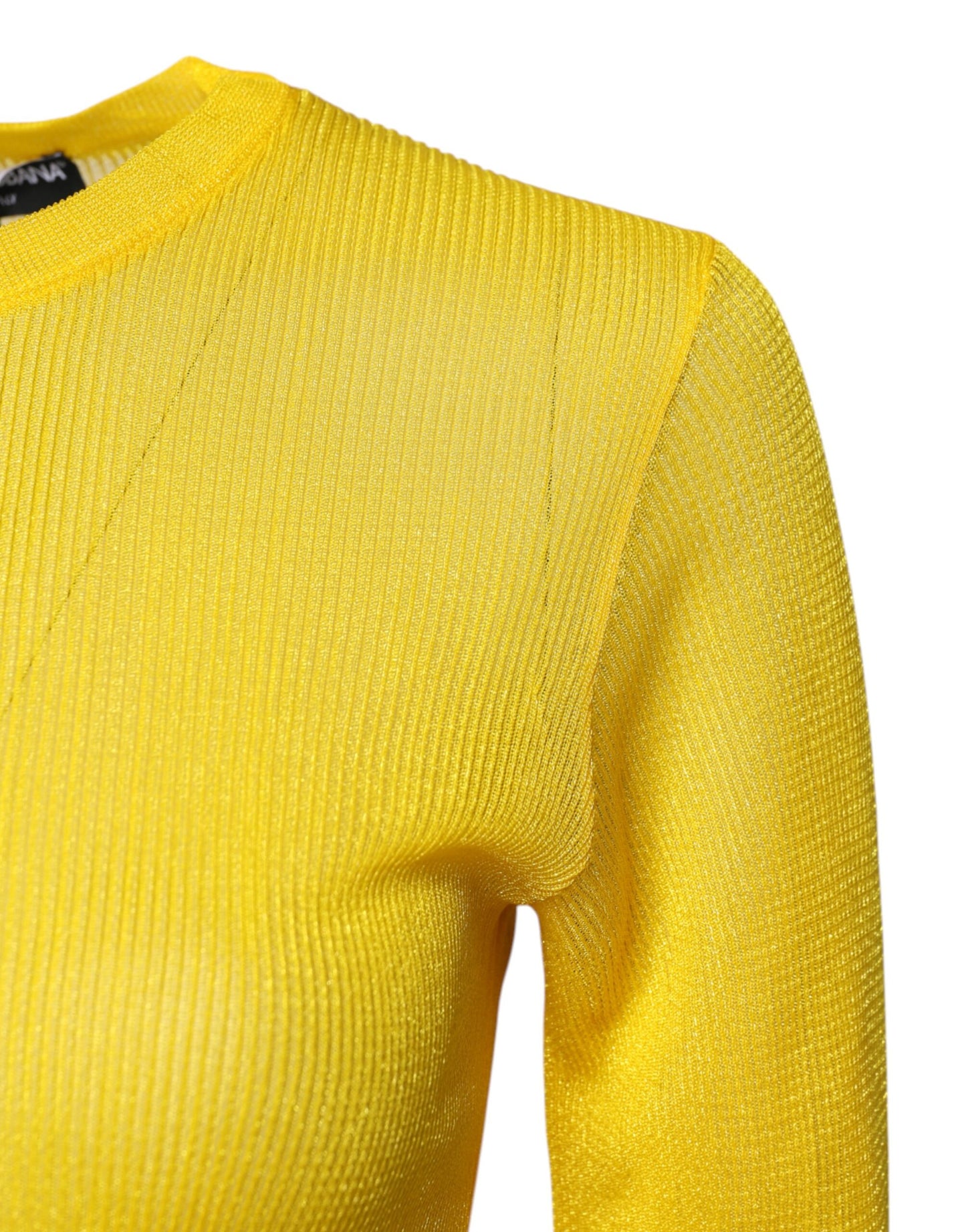 Suéter de mujer Dolce & Gabbana de poliéster amarillo