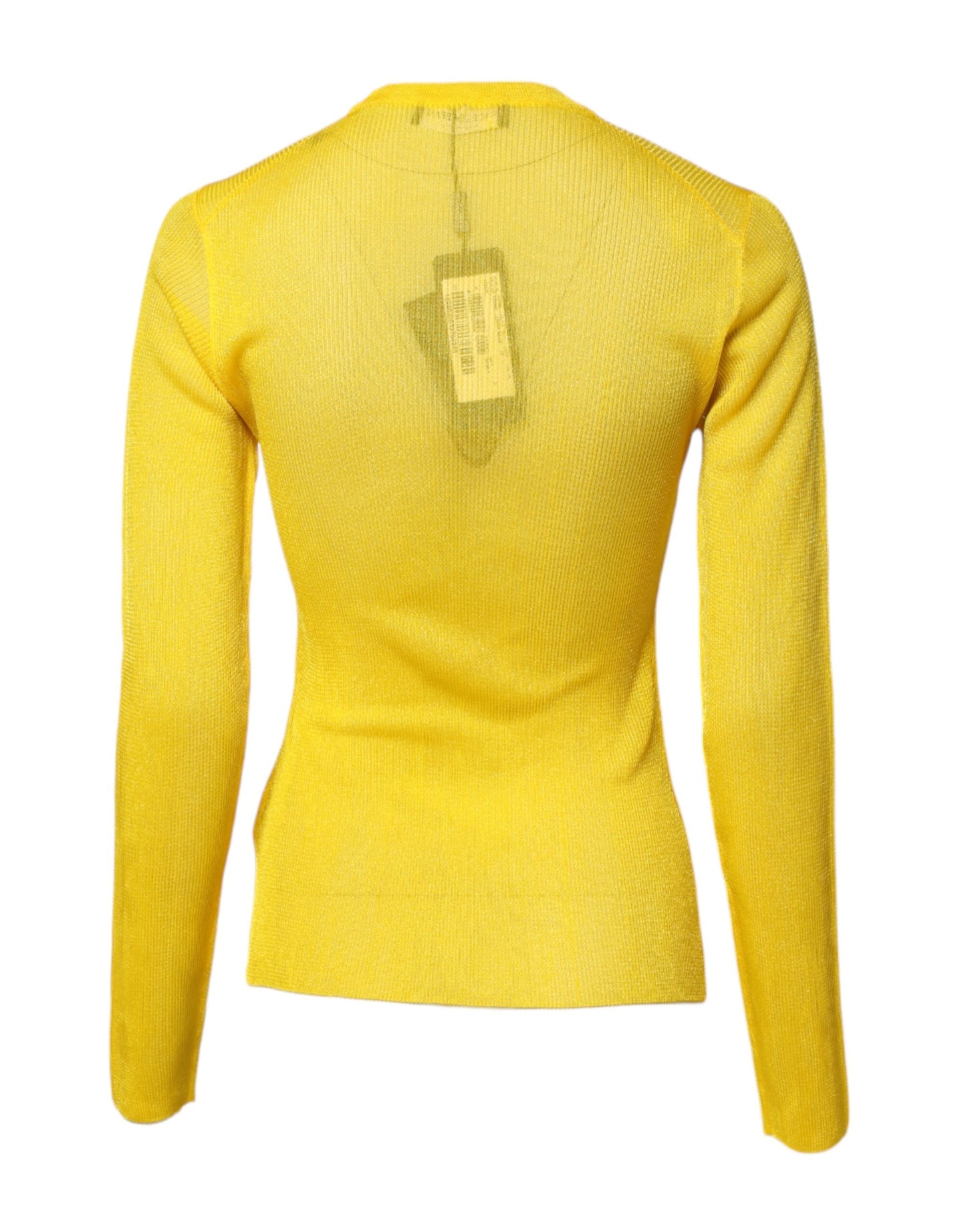 Suéter de mujer Dolce & Gabbana de poliéster amarillo