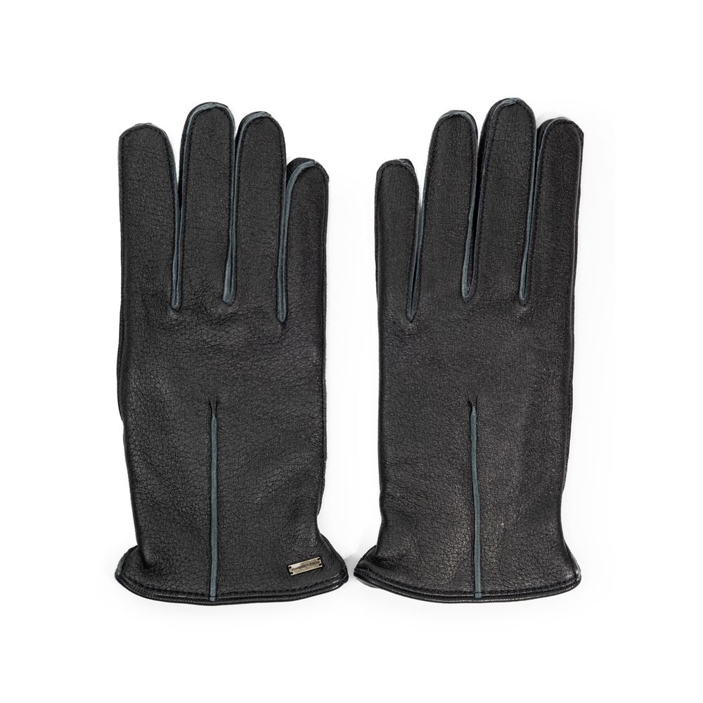 Dolce & Gabbana Gray Leather Clothing