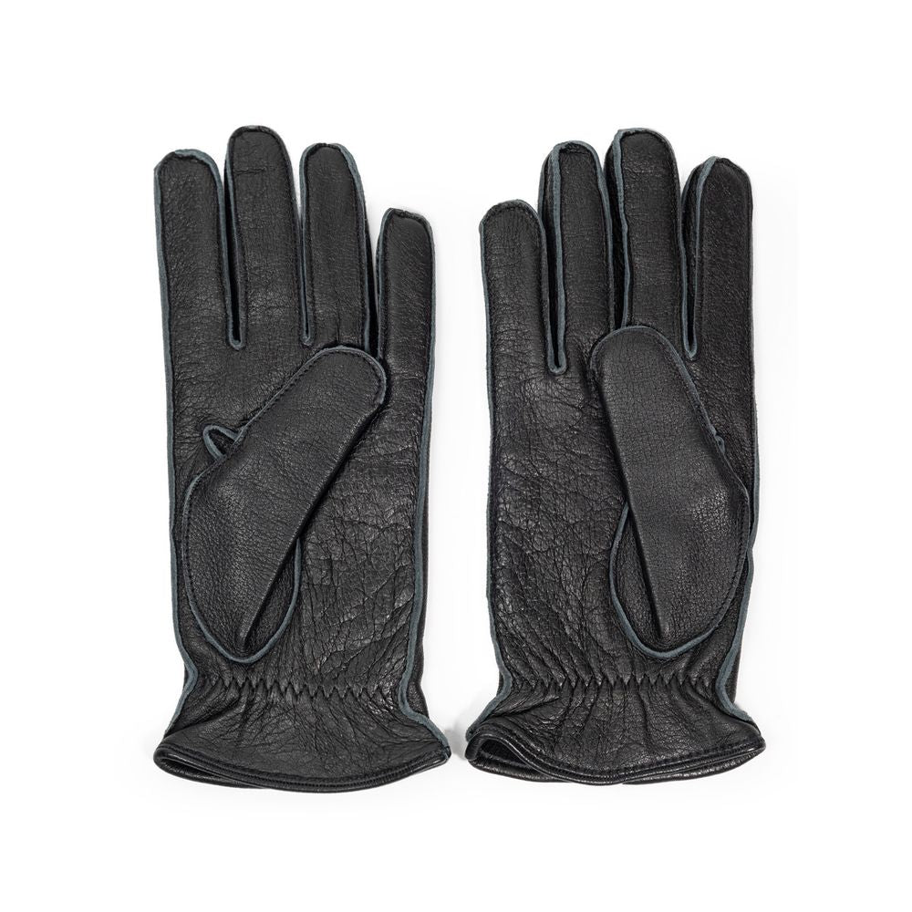 Dolce & Gabbana Gray Leather Clothing