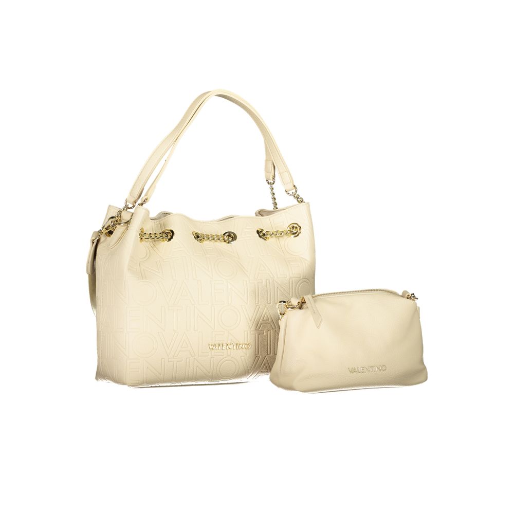 Valentino Bags Beige Polyethylene Handbag