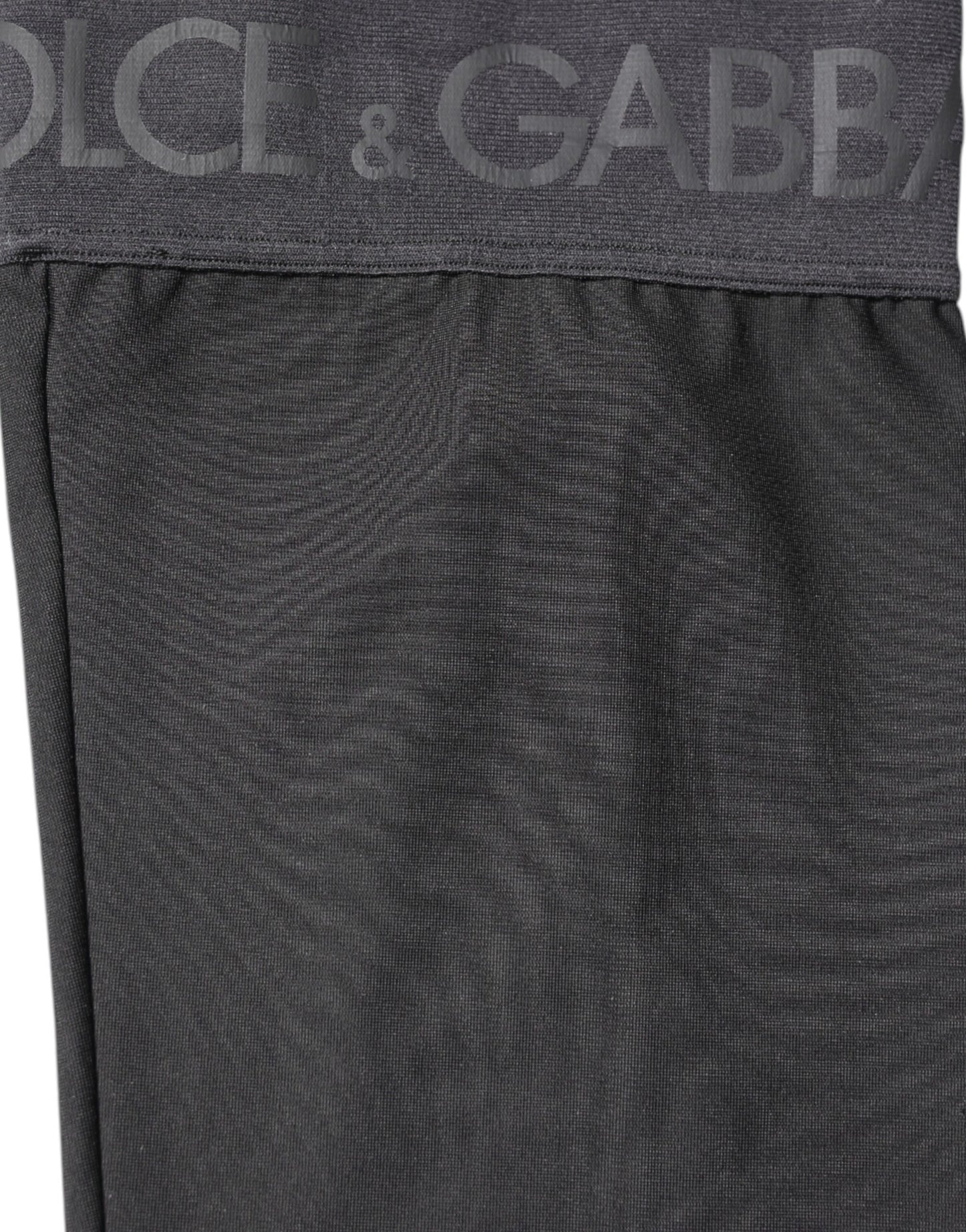Chaussettes mi-mollet extensibles en viscose noire Dolce & Gabbana