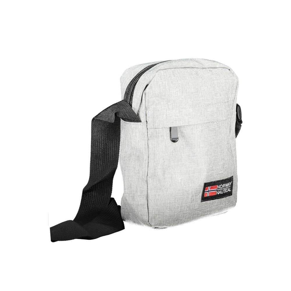 Norway 1963 Gray Polyester Men Shoulder Bag
