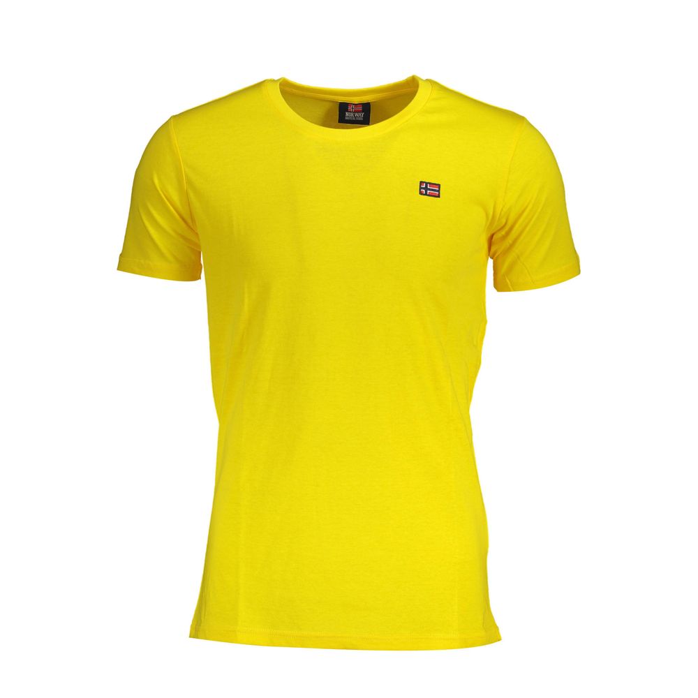 Norway 1963 Yellow Cotton Men T-Shirt