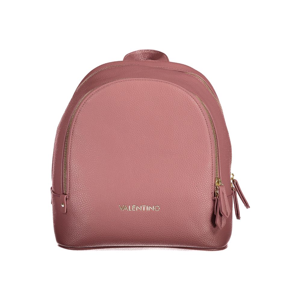 Sac à dos en polyéthylène rose Valentino Bags