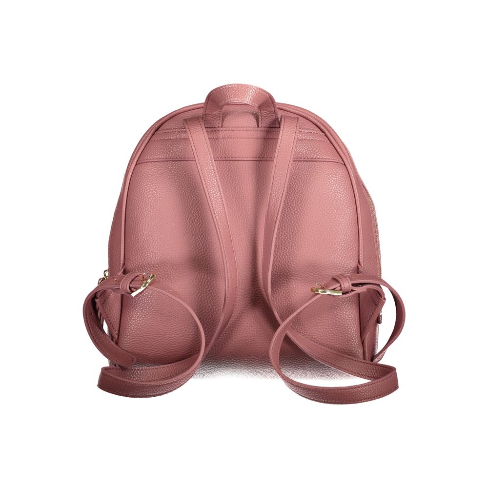 Sac à dos en polyéthylène rose Valentino Bags