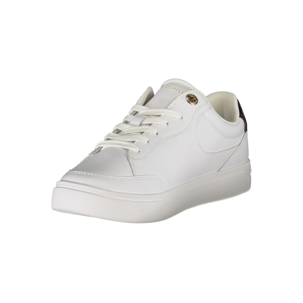 Baskets Tommy Hilfiger en cuir blanc pour femme