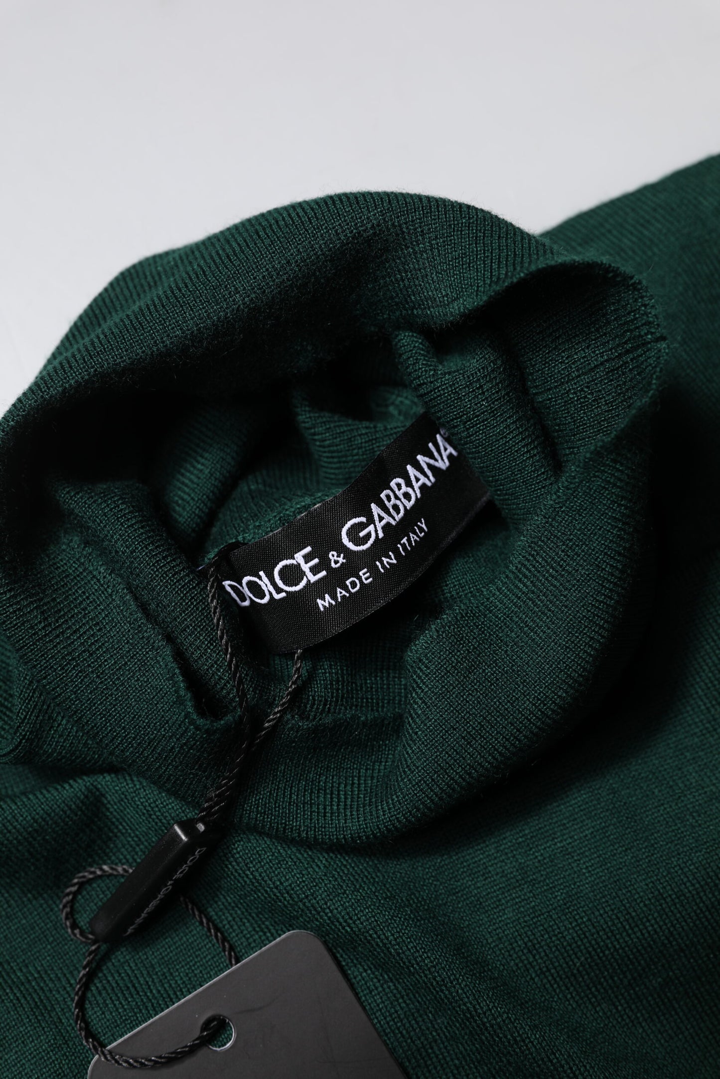 Pull en cachemire vert Dolce & Gabbana pour homme