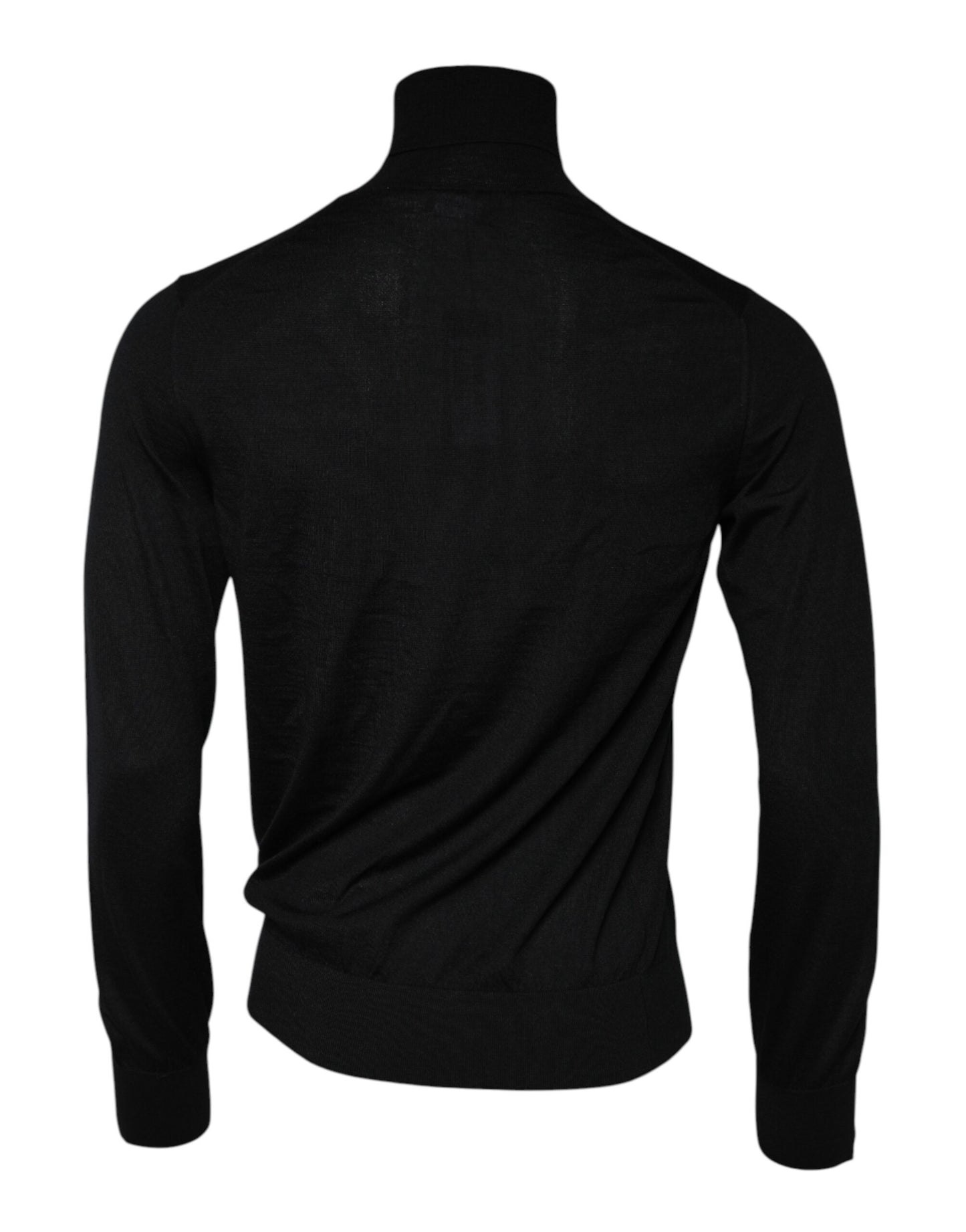 Suéter de punto de cachemira negro para hombre de Dolce & Gabbana