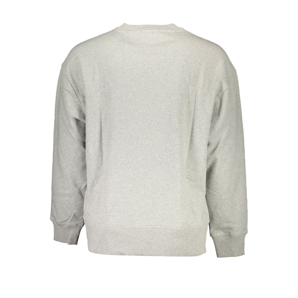 Tommy Hilfiger Suéter gris de algodón para hombre