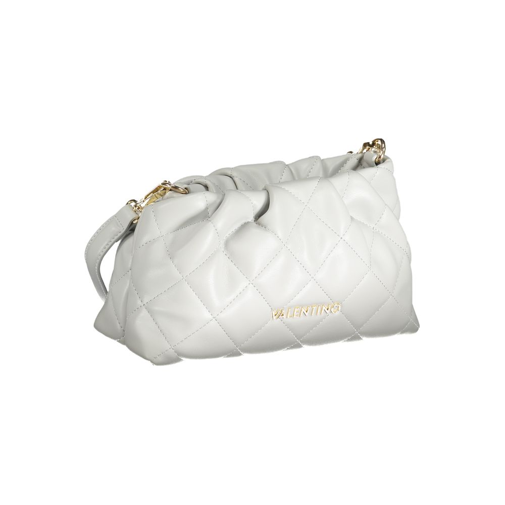 Mario Valentino Gray Polyethylene Handbag