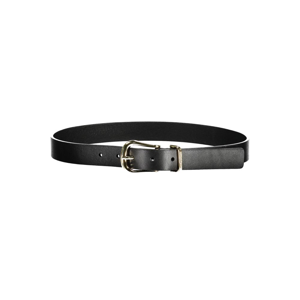 Ceinture en cuir noir Tommy Hilfiger
