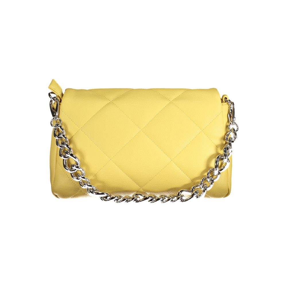 Sac à main en polyéthylène jaune Valentino Bags