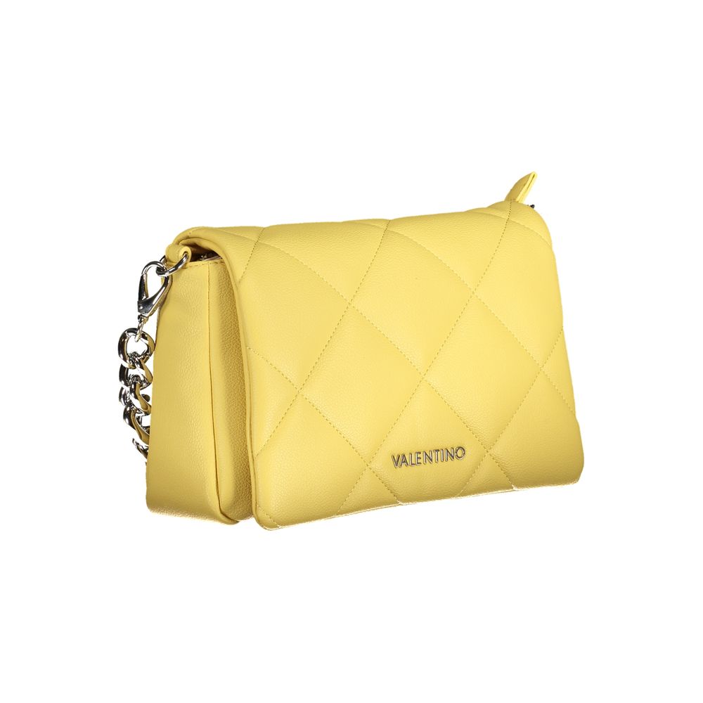 Sac à main en polyéthylène jaune Valentino Bags