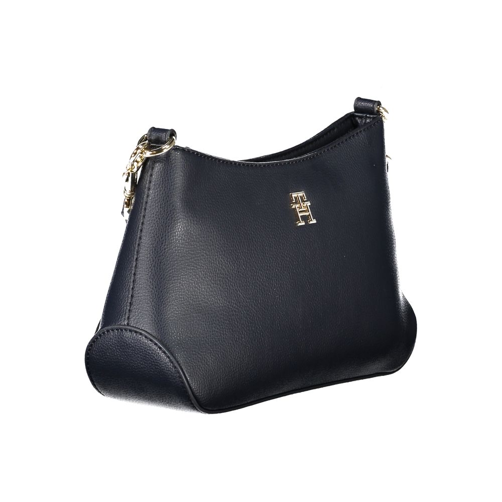 Sac à main Tommy Hilfiger en polyester bleu